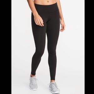 old navy mid rise compression legging small